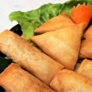 Nems, poulet ou crevette